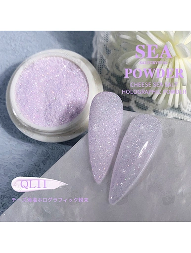 Cheese Sea Salt Holographic Glitter Powder